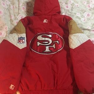 Old Skool 49ers Starter Jacket